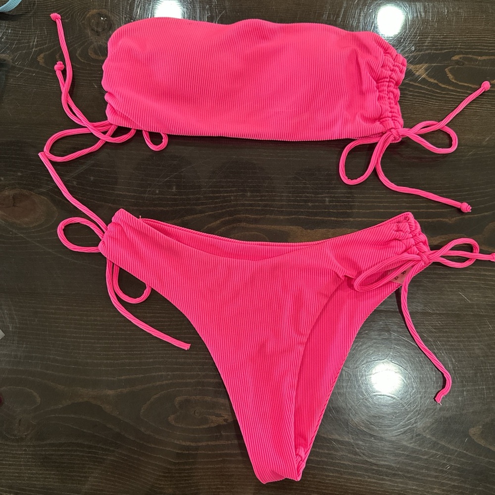 Vibrant Pink Bikini Set